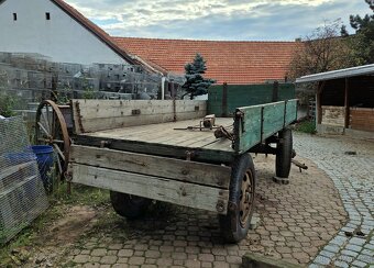 Vůz za koně i traktor - 2