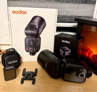 Godox V100 pro Canon + Godox X3 pro Canon - 2