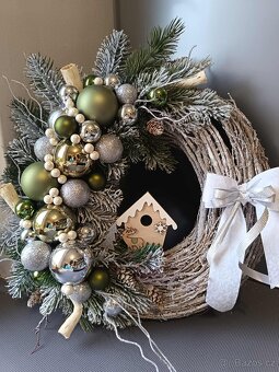 Adventní věnce a vánoční dekorace - 2