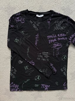 Tričko chlapecké dl. rukáv, Zara, Reserved, HM, vel. 158/164 - 2