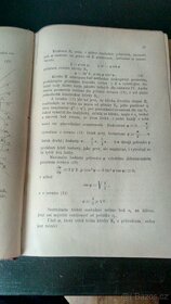 Staré historické knihy učebnice matematiky a fyziky - 2