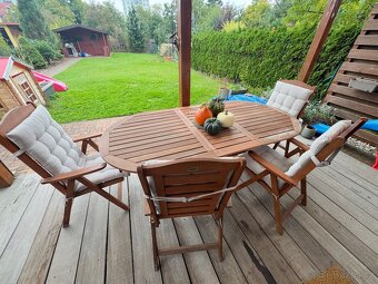 Venkovní set z teaku značky Hecht - 2