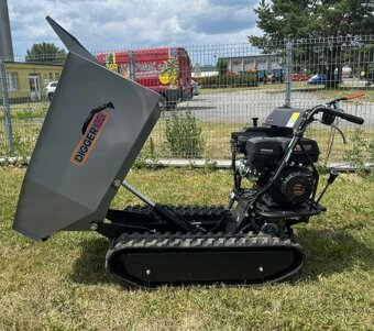 pásový dumper, dumper, stavební kolečko, dampřík - 2