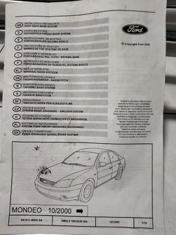 Příčníky Ford Mondeo 4/5 dv., 2000-2007 - 2