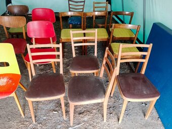 Židle retro 30kusu - 2