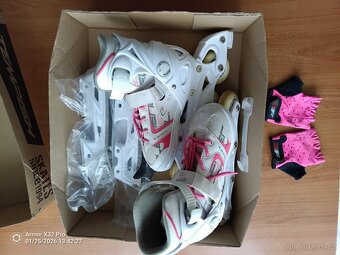 Dívčí brusle Element Duo Lady 2v1 vel 33-36 - 2