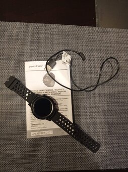 Chytré hodinky SilverCrest s GPS - nenošené - 2