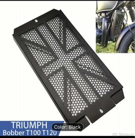 Triumph Boneville kryt chladiče - 2