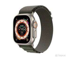 Řemínek pro Apple Watch 44 - 49mm Zelený Alpine Loop - 2