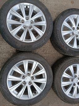 Peugeot 308 - disky 7x16 et44 + letní 205/55/16 - 2