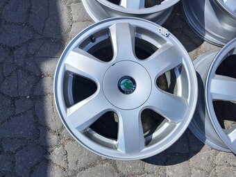 15"alu sada 5x100 origo Škoda Fabia 1 2 Roomster Polo - 2