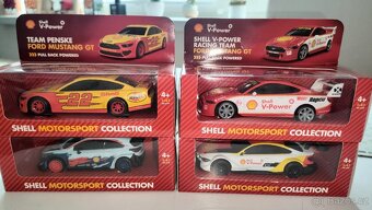 Prodám autíčka shell - 2
