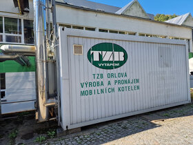 Kompletní mobilní kotelna TZB Orlová - 2