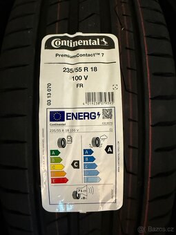 prodám nové pneu Continentál Premium 7 235/55 R18 100V - 2