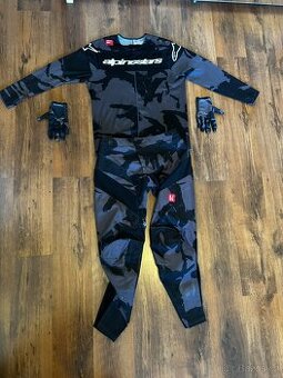 MX dres kalhoty a rukavice ALPINESTARS - 2