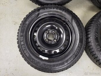 Originál 14" VW UP Škoda Citigo 4x100 NOVÉ ZIMNÍ PNEU - 2