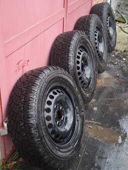Sada kol - celoroční pneu 215/65 R16 Michelin - 2