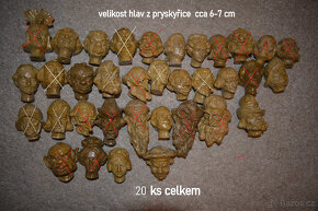 hlavy loutek z pryskyřice(vhodné na odlévání hlav loutek) - 2