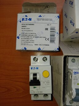 PRODÁM JISTIČE A 16A PRODOVÝ CHRÁNIČ - 2