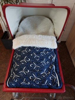 Retro originál fusak do kočárku - 2