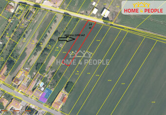 Prodej stavebního pozemku 1200 m2 - 2