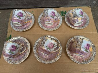 PORCELÁNOVÁ ČAJOVÁ SADA. - 2
