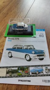 Modely vozů Škoda 1:43 Deagostini - 2