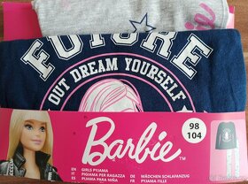 NOVÉ - Pyžamo, Barbie, vel. 98/104 - 2