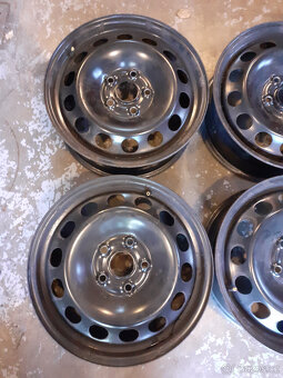 Plechové disky 5x112 R16 Volkswagen, Škoda Octavia 3, Audi - 2