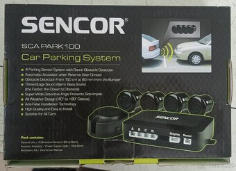 Parkovací senzory. - 2