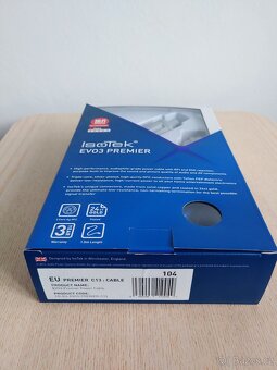 Napájecí kabel Isotek EVO3 Premier s koncovkou C13, 1,5 m - 2
