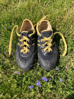 Prodám dětské plátěné kopačky, 31-32, 19cm, 100 Kč stav A - 2