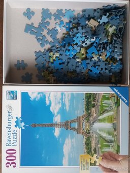 Velké puzzle Eiffelova věž - 2