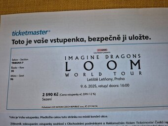 IMAGINE DRAGONS: LOOM World Tour - 2