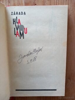 TŘI KNIHY JAROSLAVA FOGLARA S PODPISEM - 2