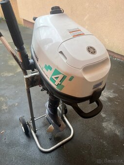 Lodni motor Yamaha 6hp 4takt, kratka noha. - 2