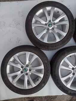Alu. kola Škoda Superb II. 5x112 7,5Jx17 H2, ET49 - 2