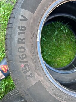 2ks letních pneu 215/60 R16 - Continental - 2