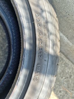 225/45/17 Letní pneu 2x Dunlop 2x Fulda - 2