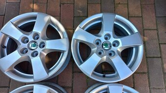 Alu disky Škoda Fabia 1 a 2. Originál Škoda. - 2