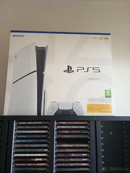 Prodám PlayStation 5 Slim s mechanikou, záruka - 2