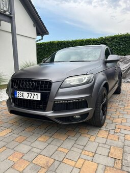 Audi Q7 S-line, 21 kola, druhý majitel - 2