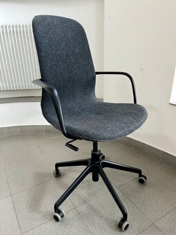 kancelářská židle IKEA Langfjall - šedočerná - 2