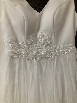 svatební šaty vel 38 - 2