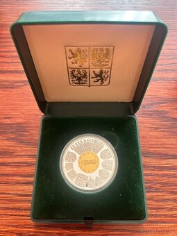 Bimetalová mince 2 500 Kč 2004 - Vstup České republiky do EU - 2