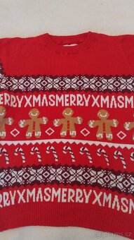 Vánoční svetr, vel. 122 - 2