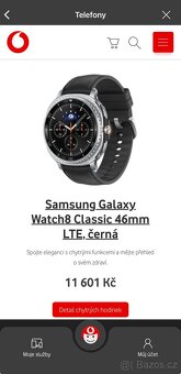 NOVÉ Samsung galaxy Watch 8 clasic LTE - 2