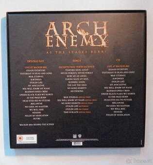 ARCH ENEMY - AS THE STAGES BURN (DVD set) - 2