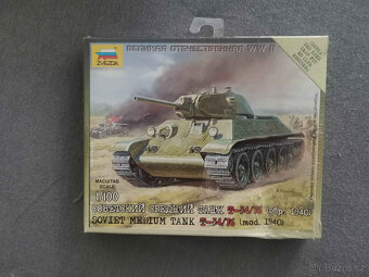 T-34/76 (Mod.1940) | Zvezda | 6101 | 1:100 | Nerozbaleno - 2