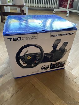 Volant+pedály Thrustmaster T80 Ferrari 488 GTB edition - 2